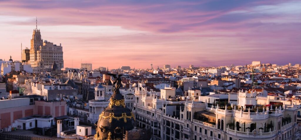 Tejados para Madrid