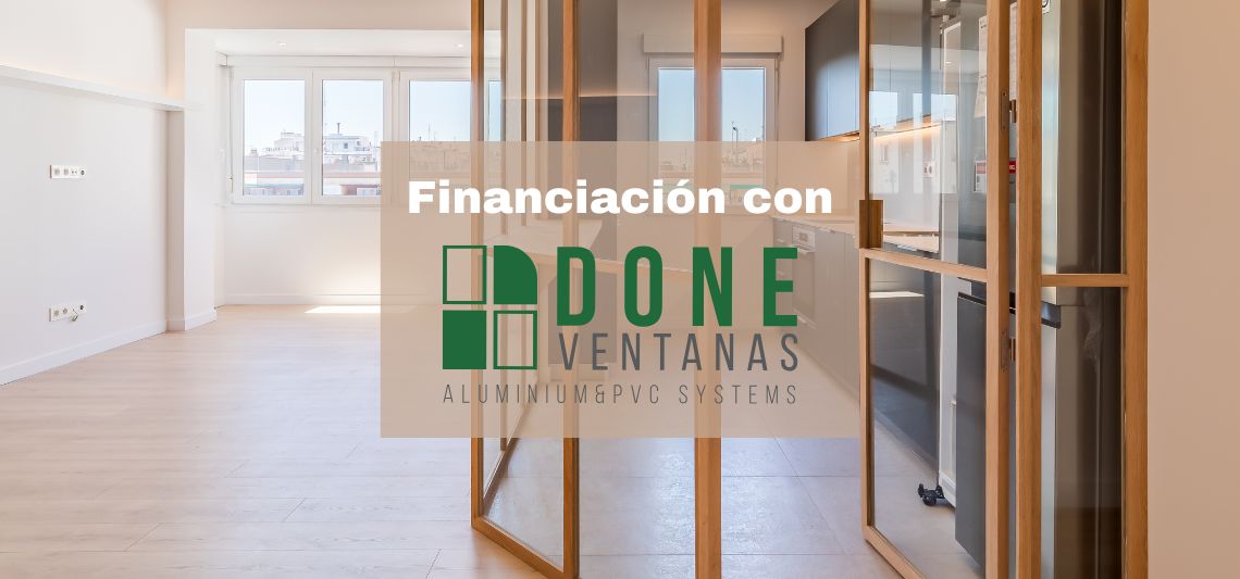 financiar ventanas con done ventanas