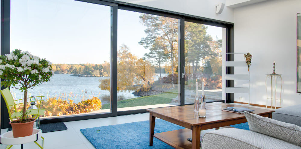 Modelos de ventanas de aluminio panoramica vistas