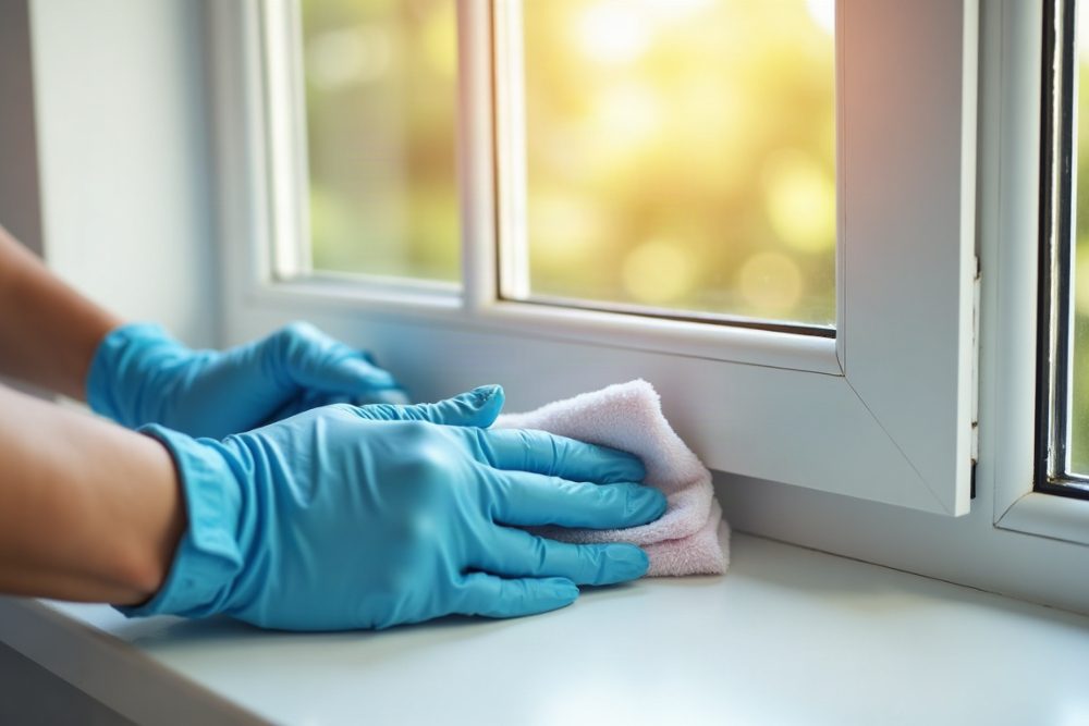 Mantenimiento en Ventana de PVC